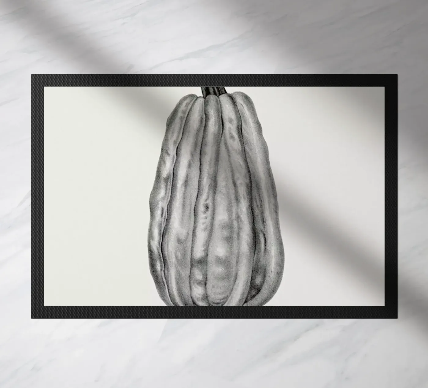 Squash doormat by Flora & Fauna