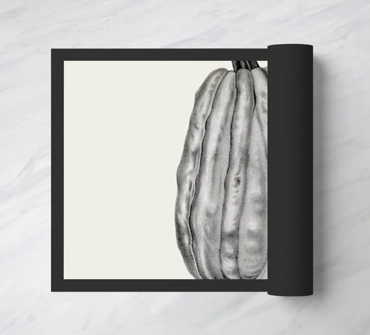 Squash doormat by Flora & Fauna