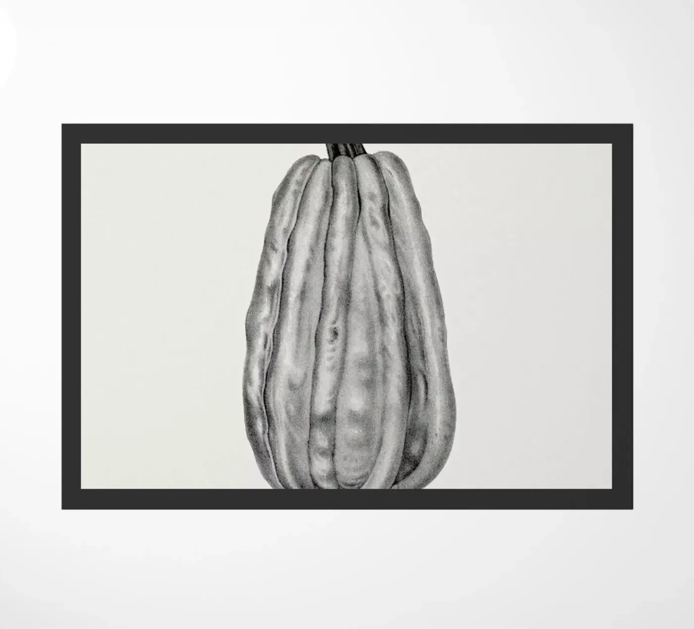 Squash doormat by Flora & Fauna