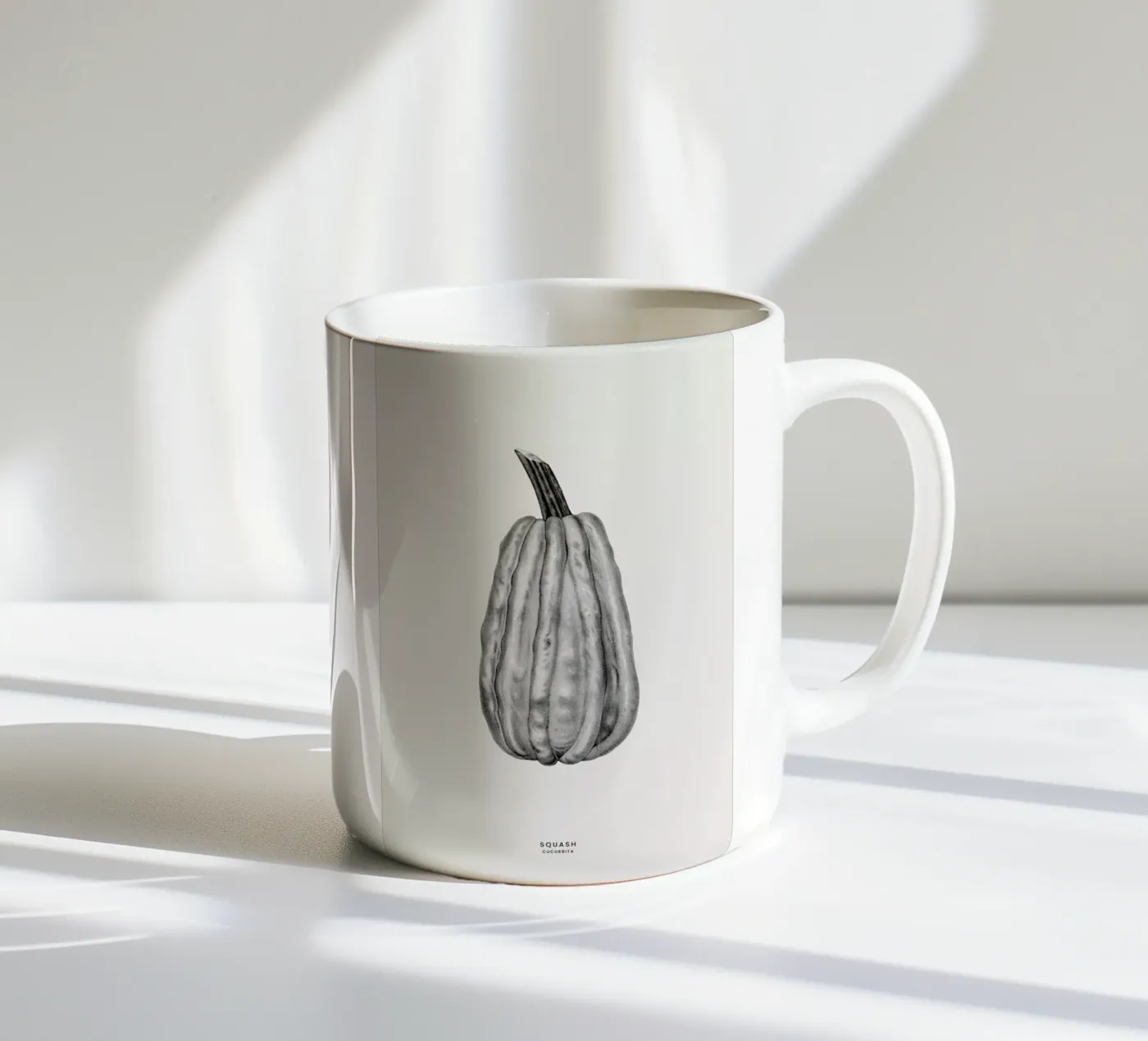 Squash ceramic mug by Flora & Fauna