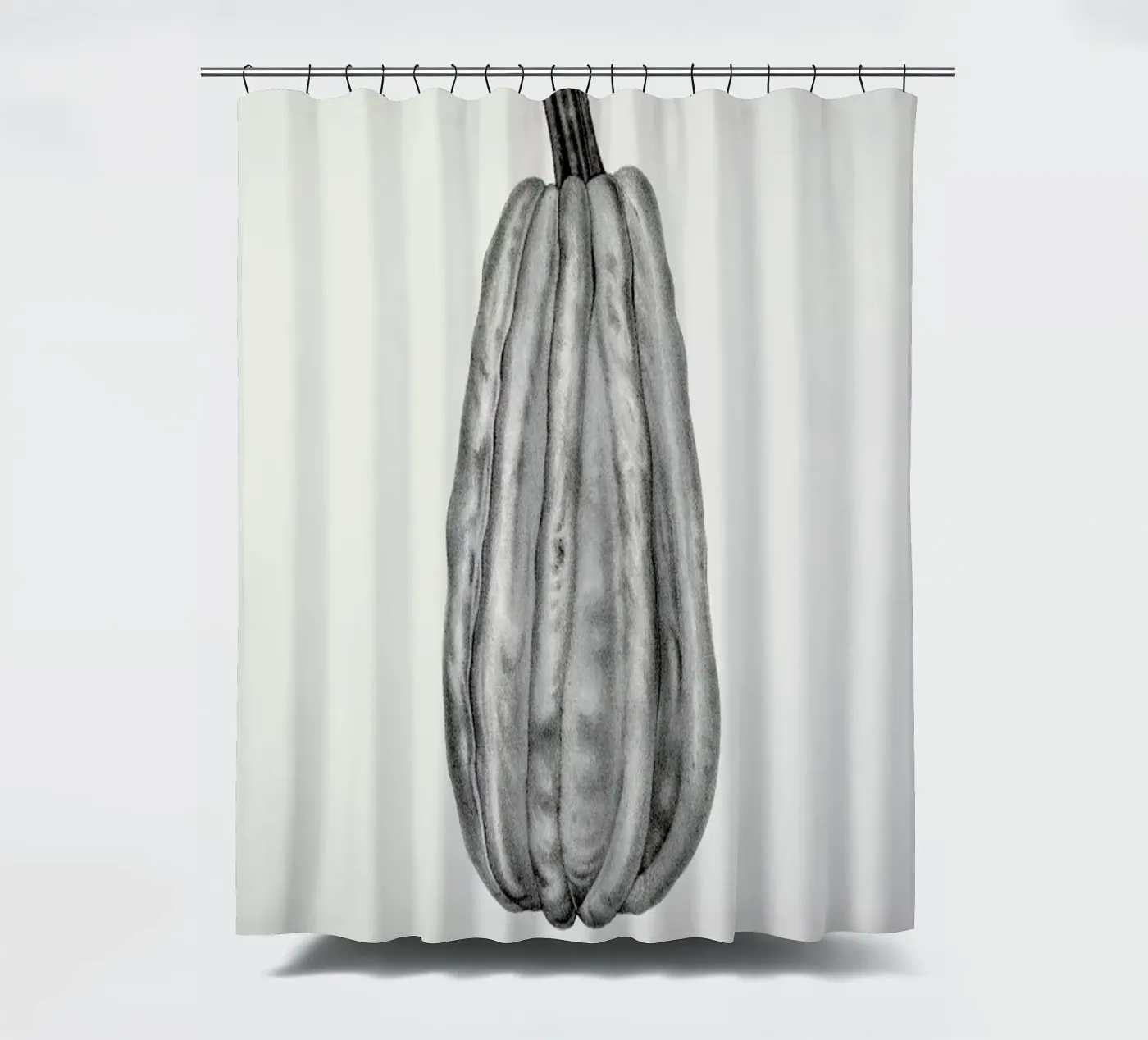 Squash shower curtain by Flora & Fauna