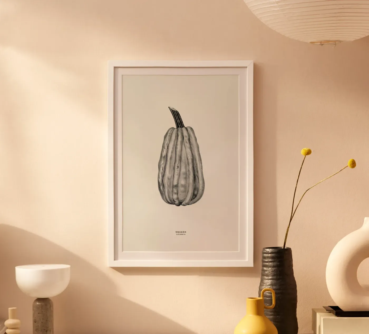 Squash poster van Flora & Fauna