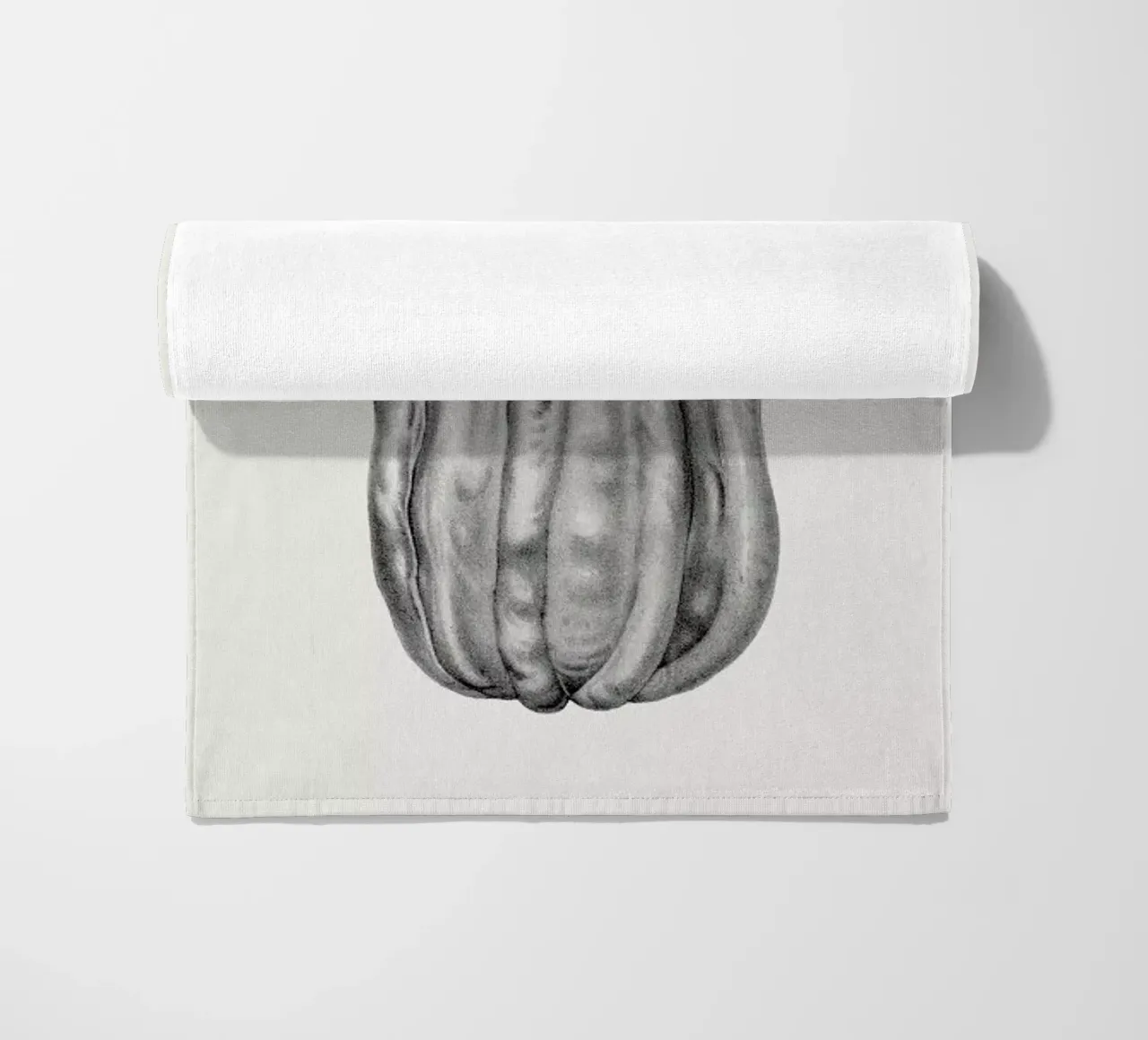 Squash beach towel by Flora & Fauna