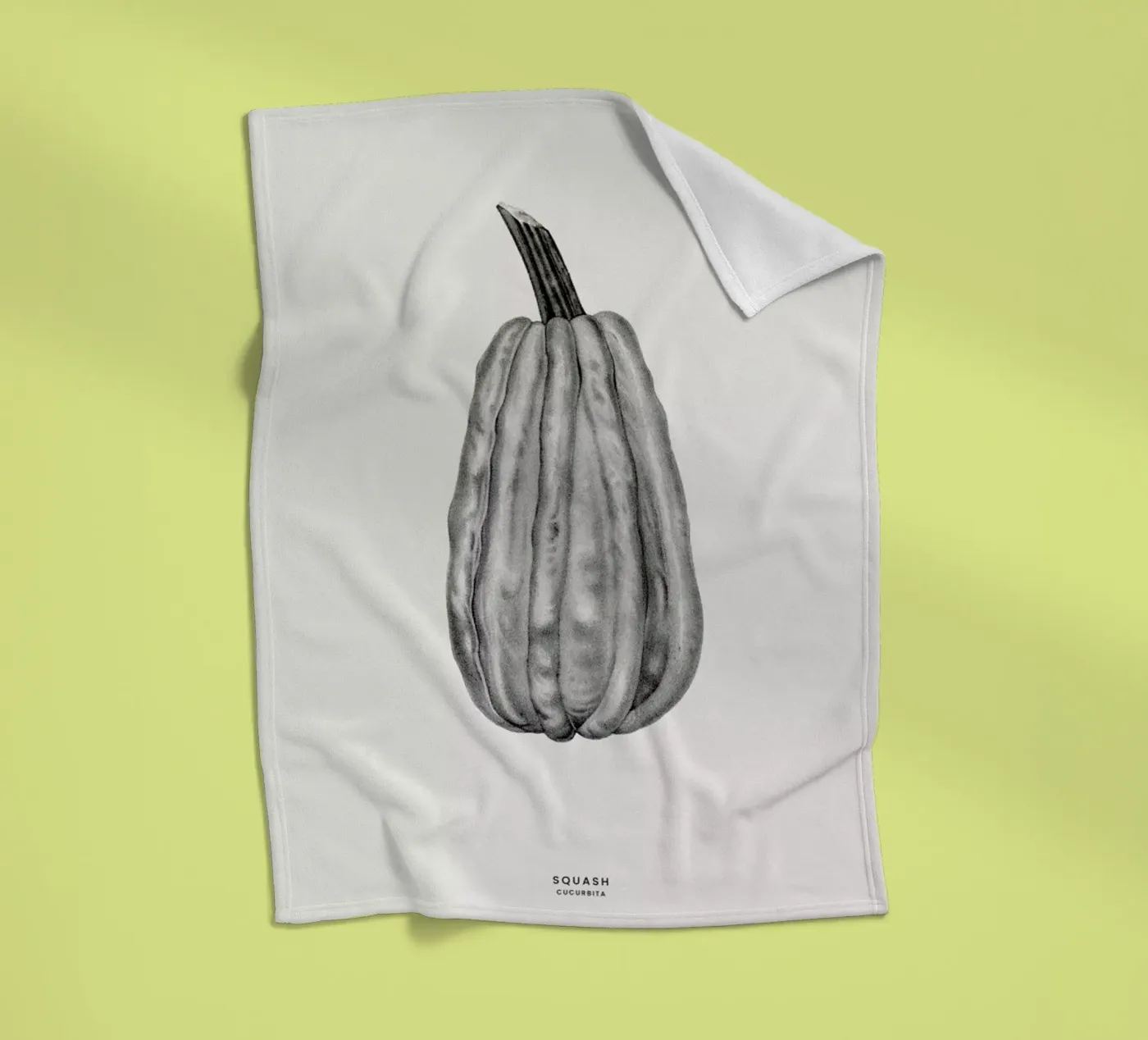 Squash fleecedeken van Flora & Fauna