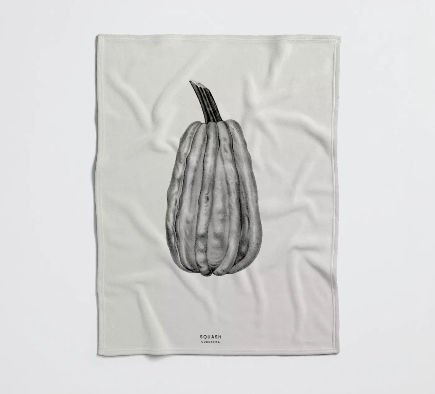 Squash fleecedeken van Flora & Fauna