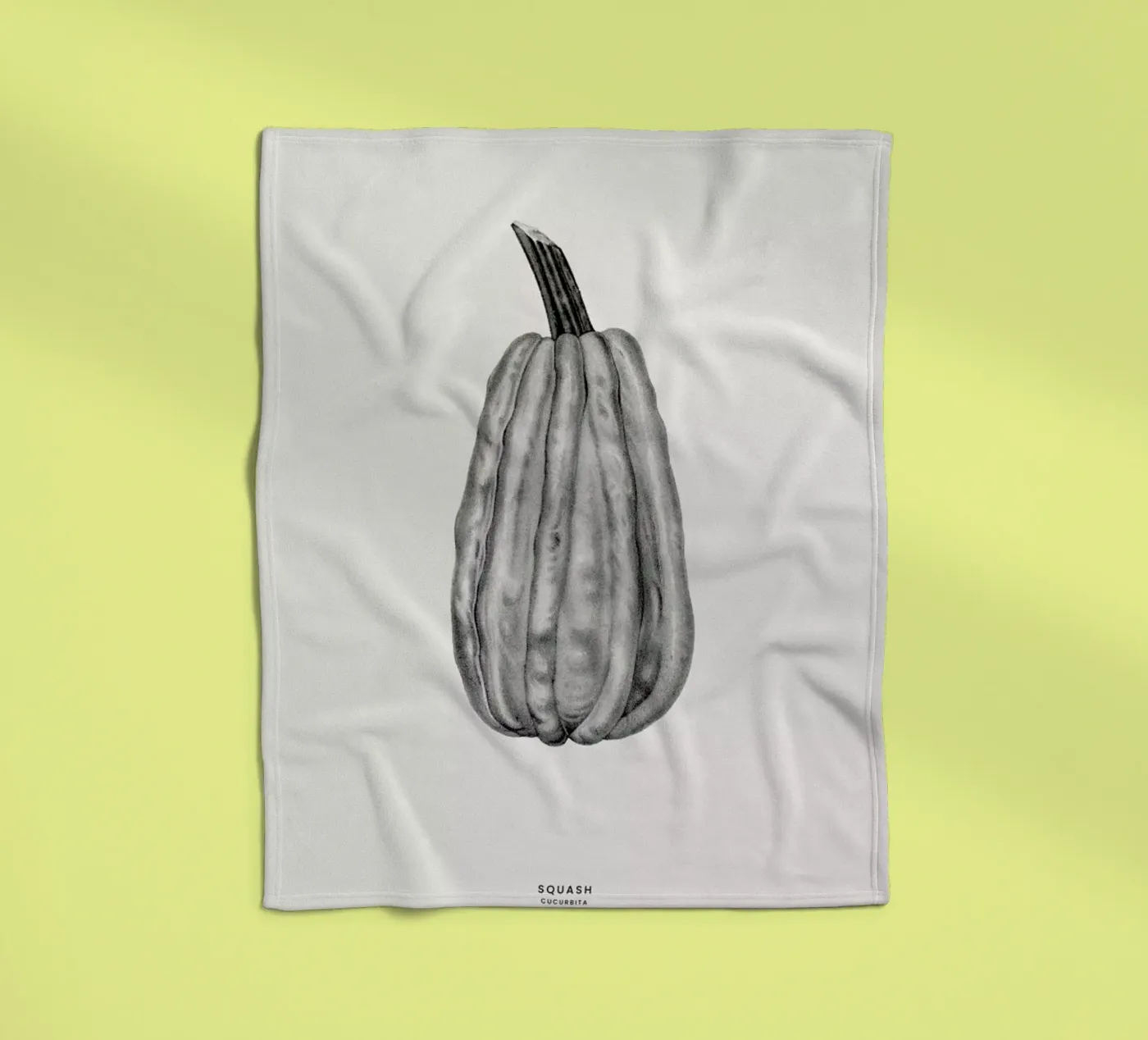 Squash fleecedeken van Flora & Fauna