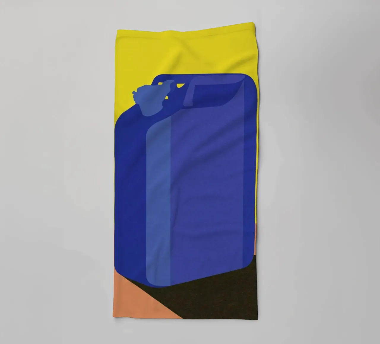 Metallkanister towel by Rosi Feist