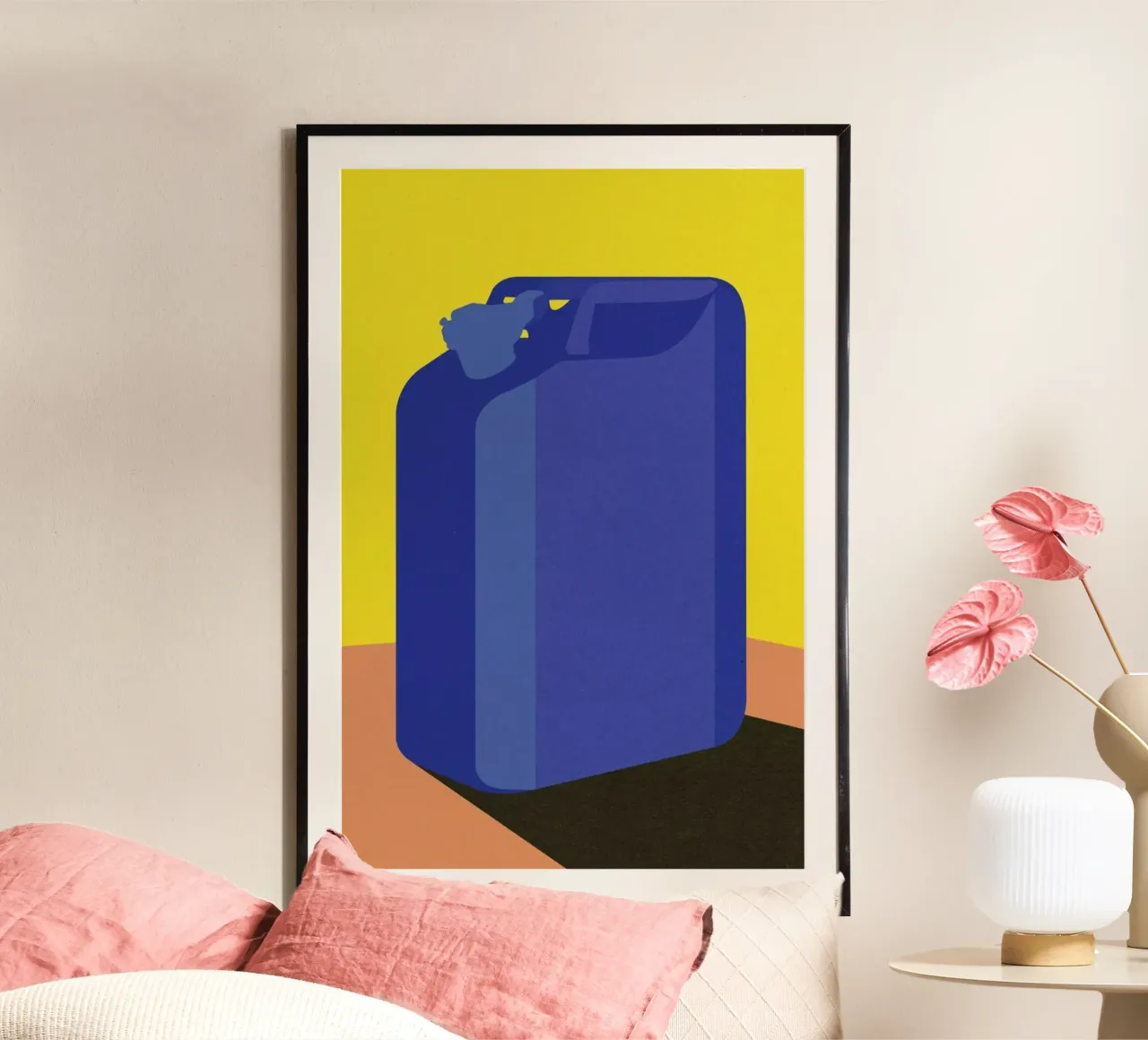 Metallkanister poster by Rosi Feist