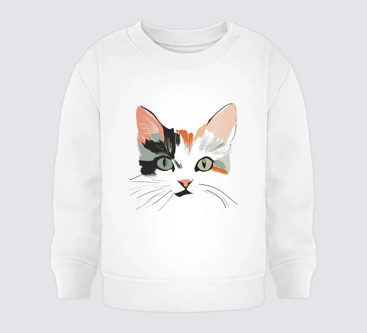 Cara inteligente sudadera de bebé de LaylaOzFun