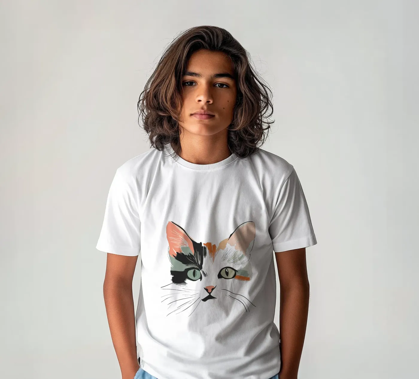 Smart face t-shirt bambini da LaylaOzFun