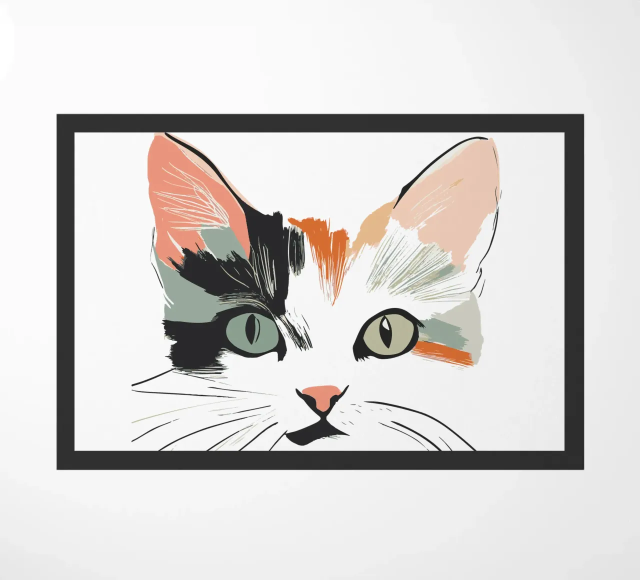 Smart face doormat by LaylaOzFun