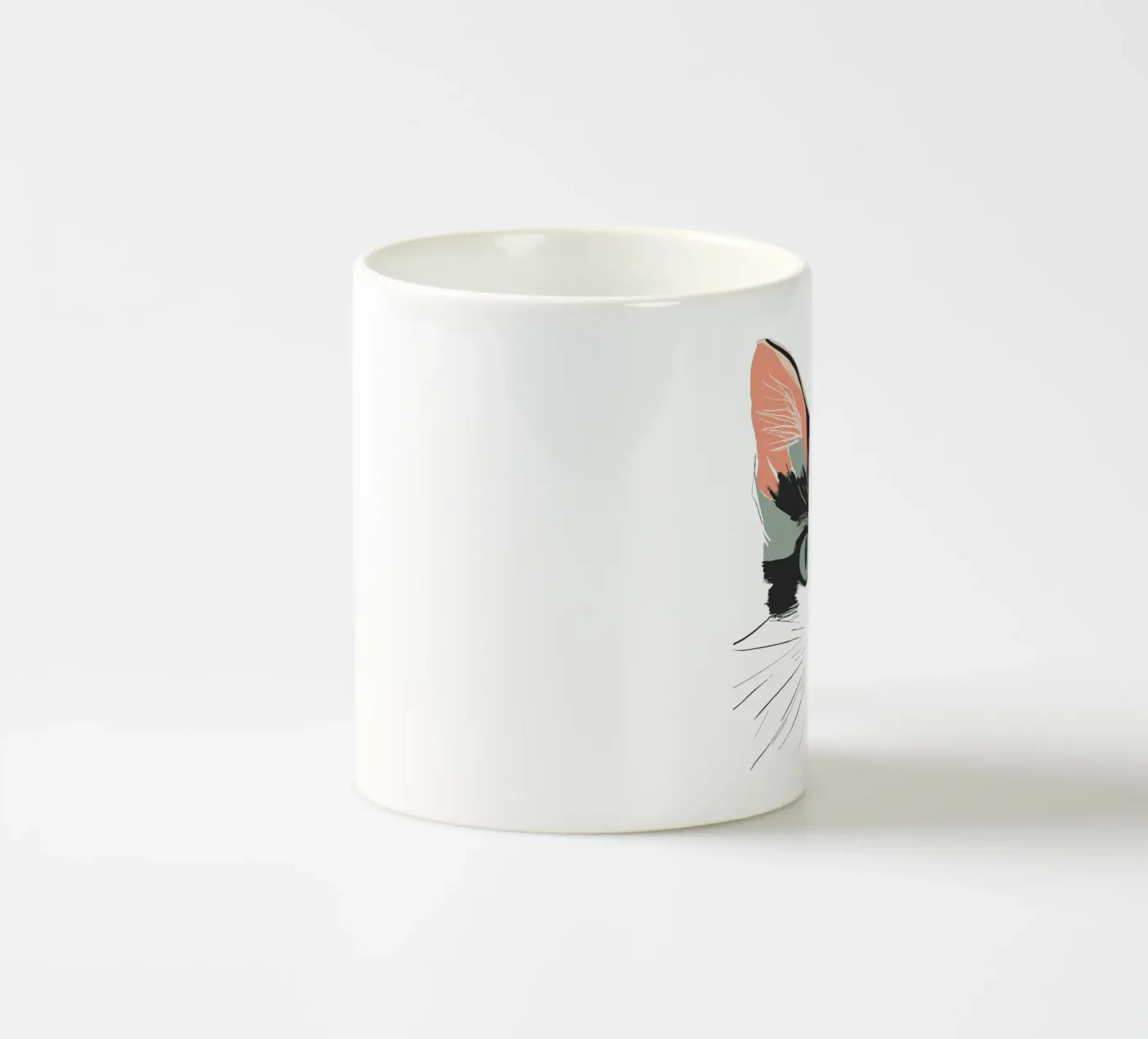 Smart face ceramic mug by LaylaOzFun