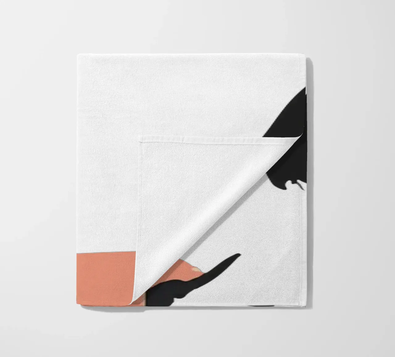 Smart face beach towel by LaylaOzFun