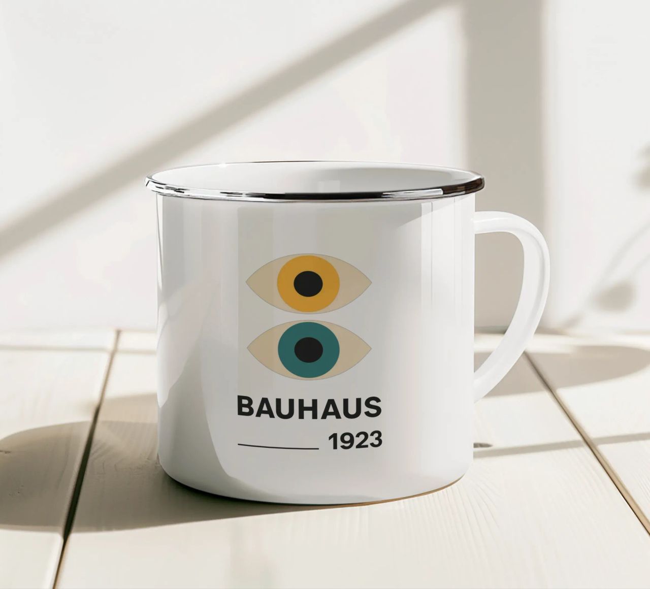 Watch & Create – Bauhaus Vision tazza in smalto da SMPLE
