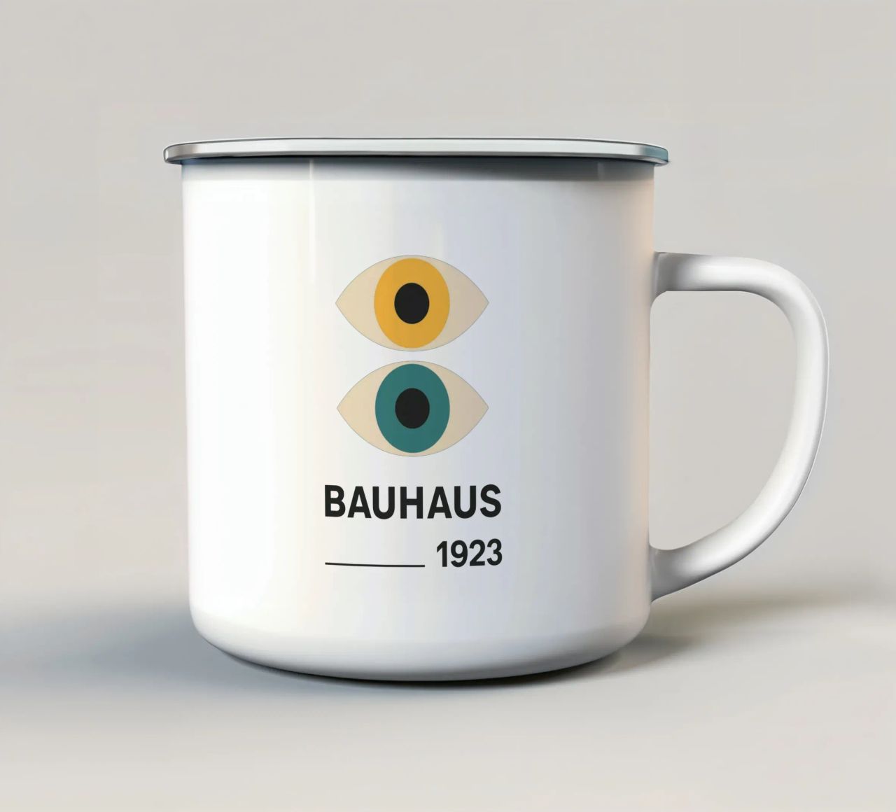 Watch & Create – Bauhaus Vision tazza in smalto da SMPLE