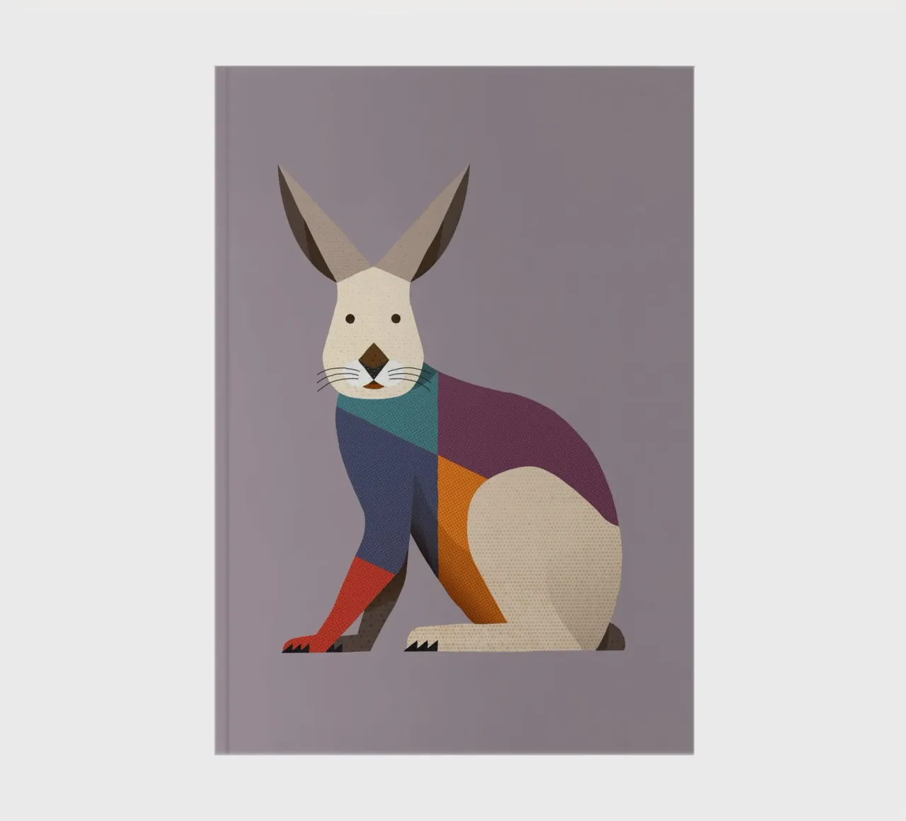 European Hare notebook by The Printed Sparrow