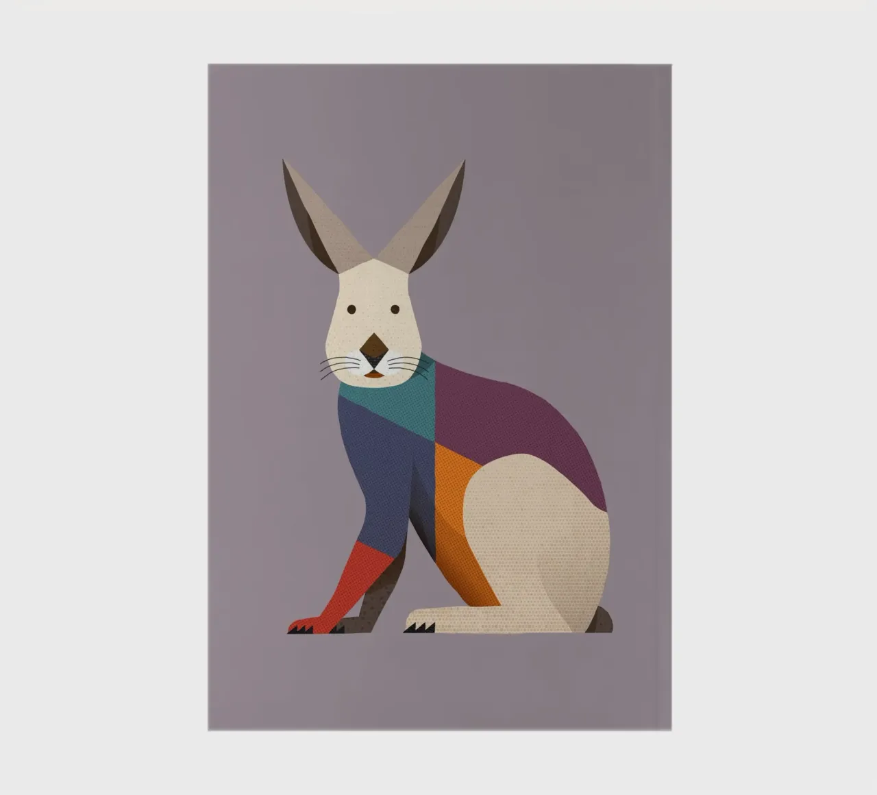European Hare notebook by The Printed Sparrow