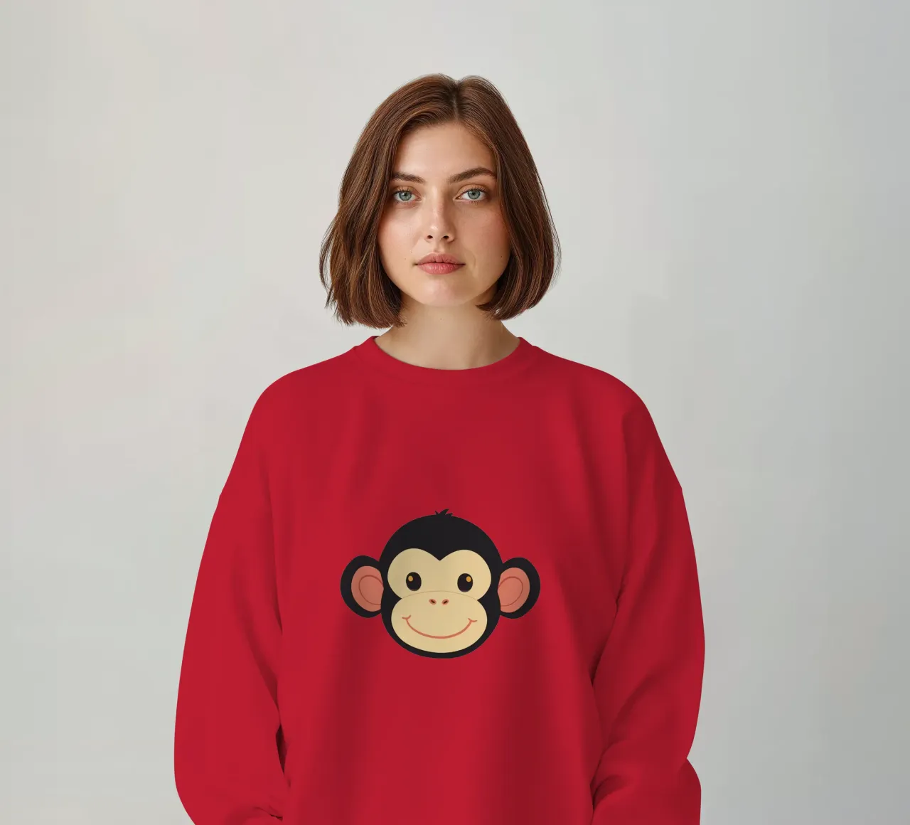 Funny monkey felpa da LaylaOzFun