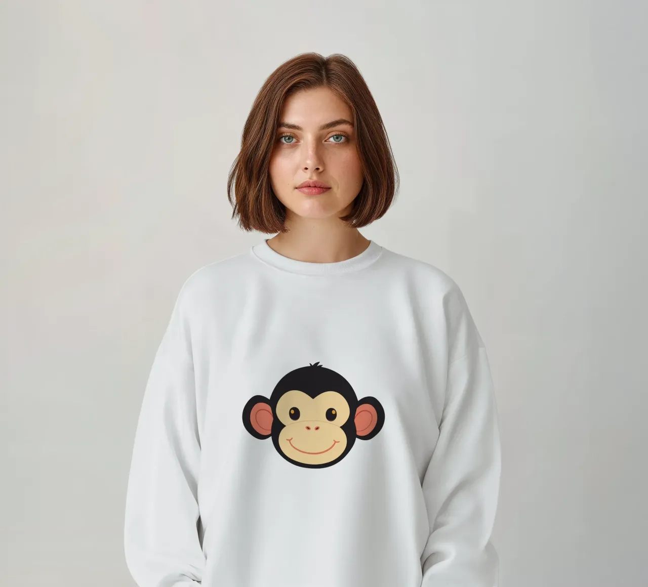 Scimmia divertente felpa da LaylaOzFun