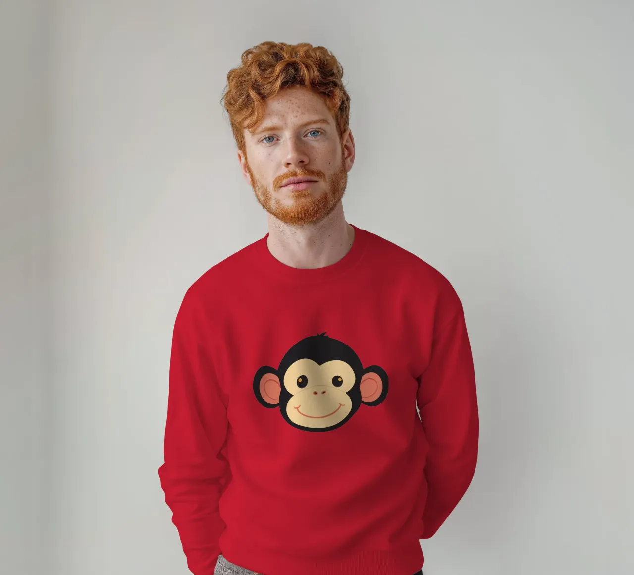 Funny monkey felpa da LaylaOzFun