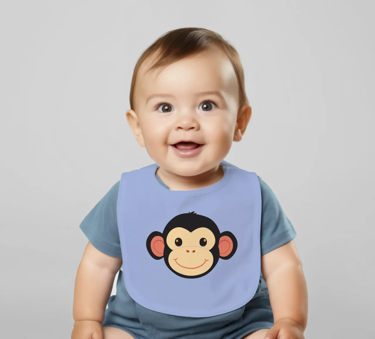 Lustiger Affe Babylätzchen von LaylaOzFun