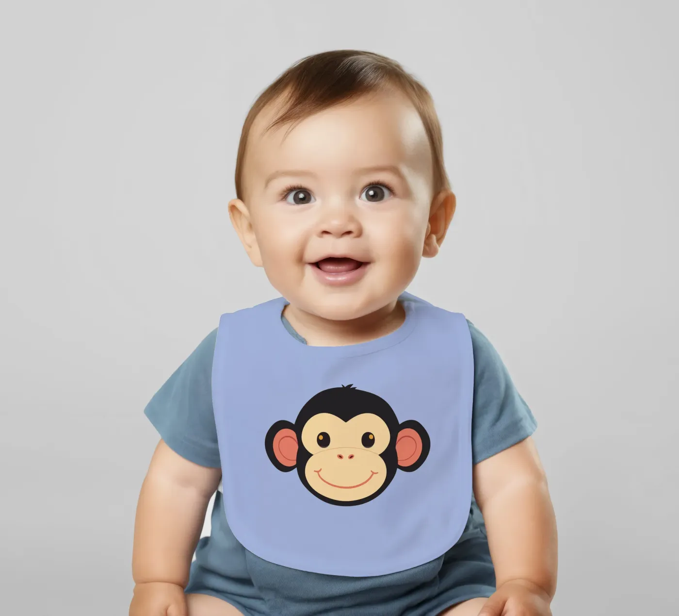 Lustiger Affe Babylätzchen von LaylaOzFun