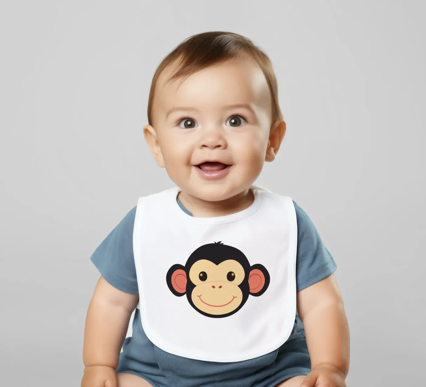 Lustiger Affe Babylätzchen von LaylaOzFun