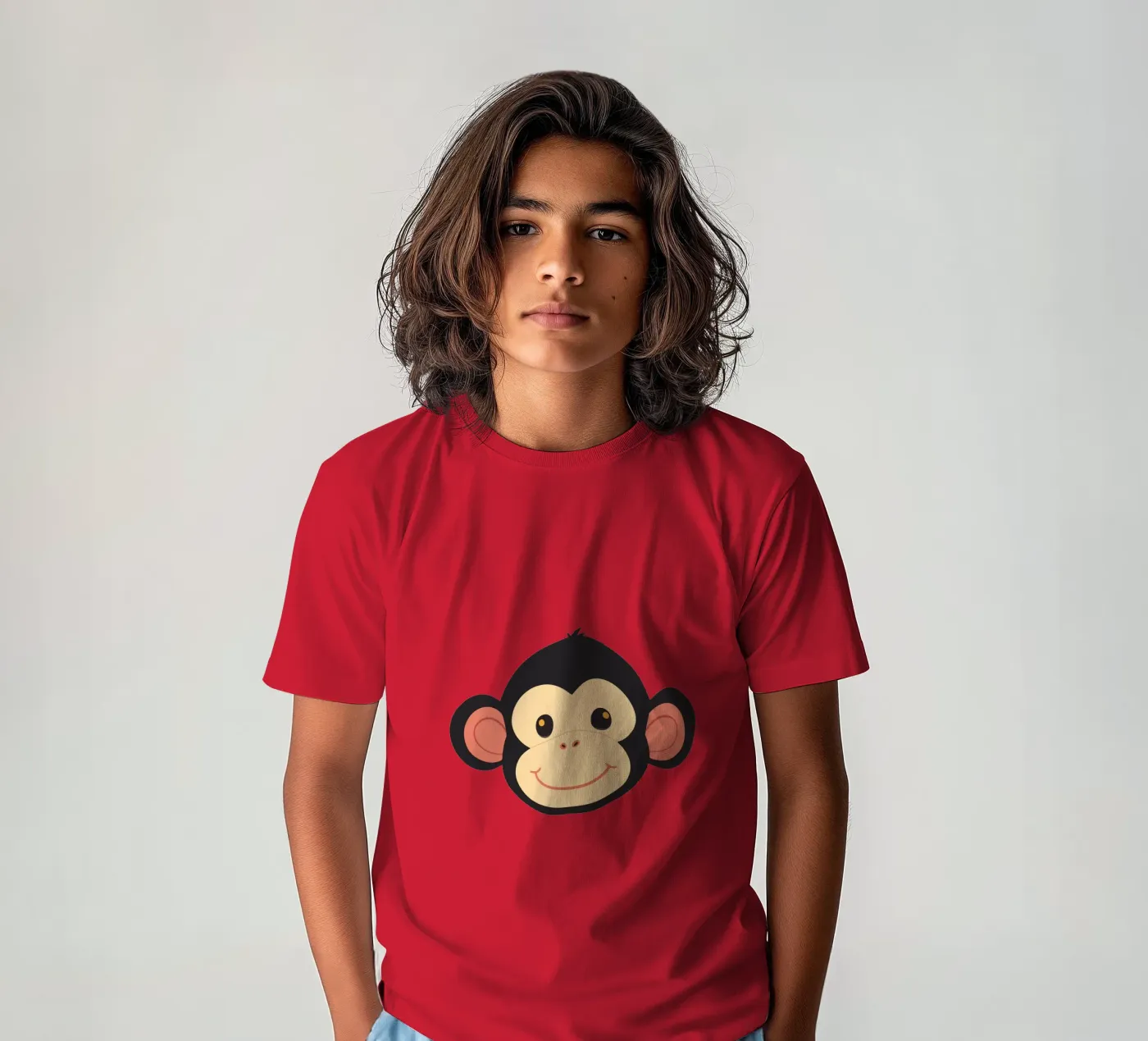 Funny monkey t-shirt bambini da LaylaOzFun