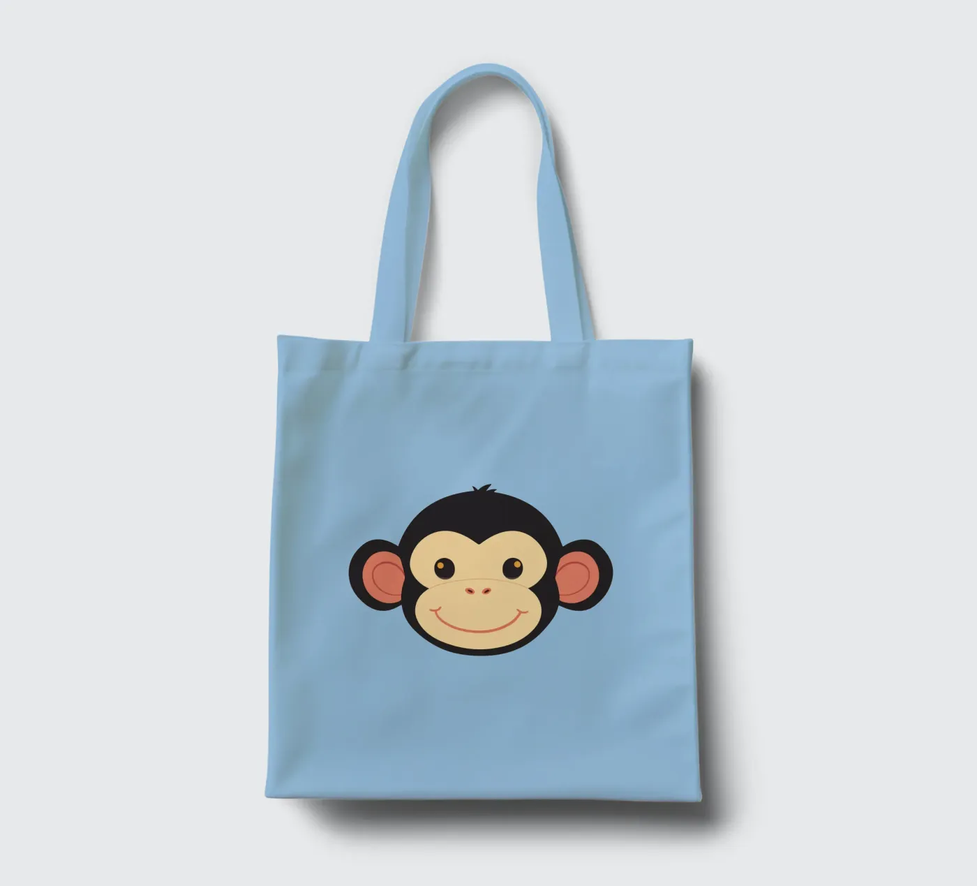 Funny monkey tote bag by LaylaOzFun