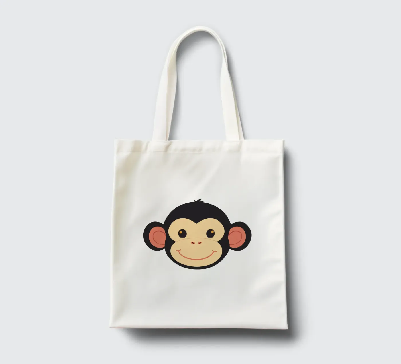 Funny monkey tote bag by LaylaOzFun
