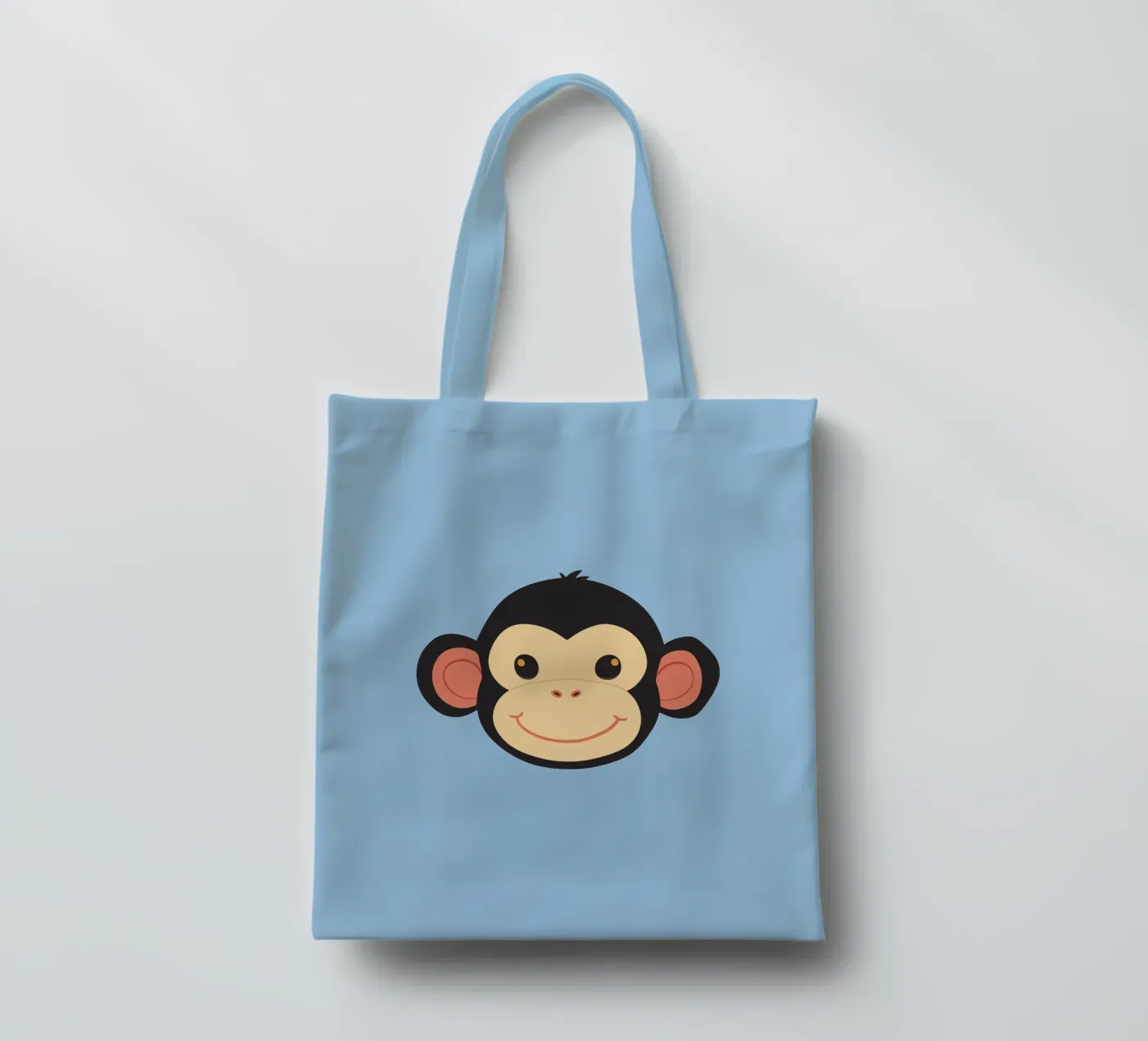 Funny monkey tote bag by LaylaOzFun