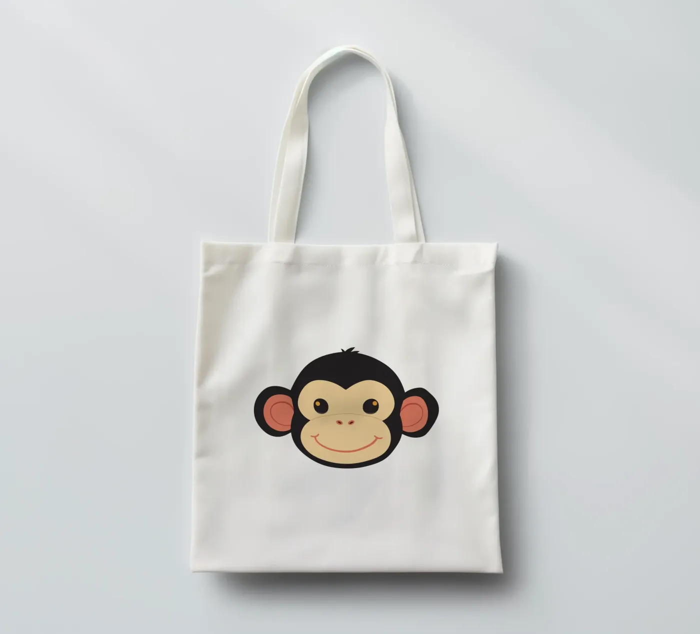 Funny monkey tote bag by LaylaOzFun