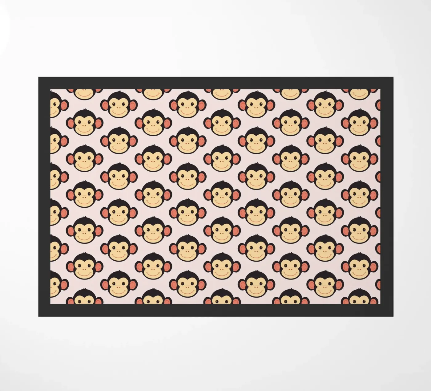 Funny monkey doormat by LaylaOzFun