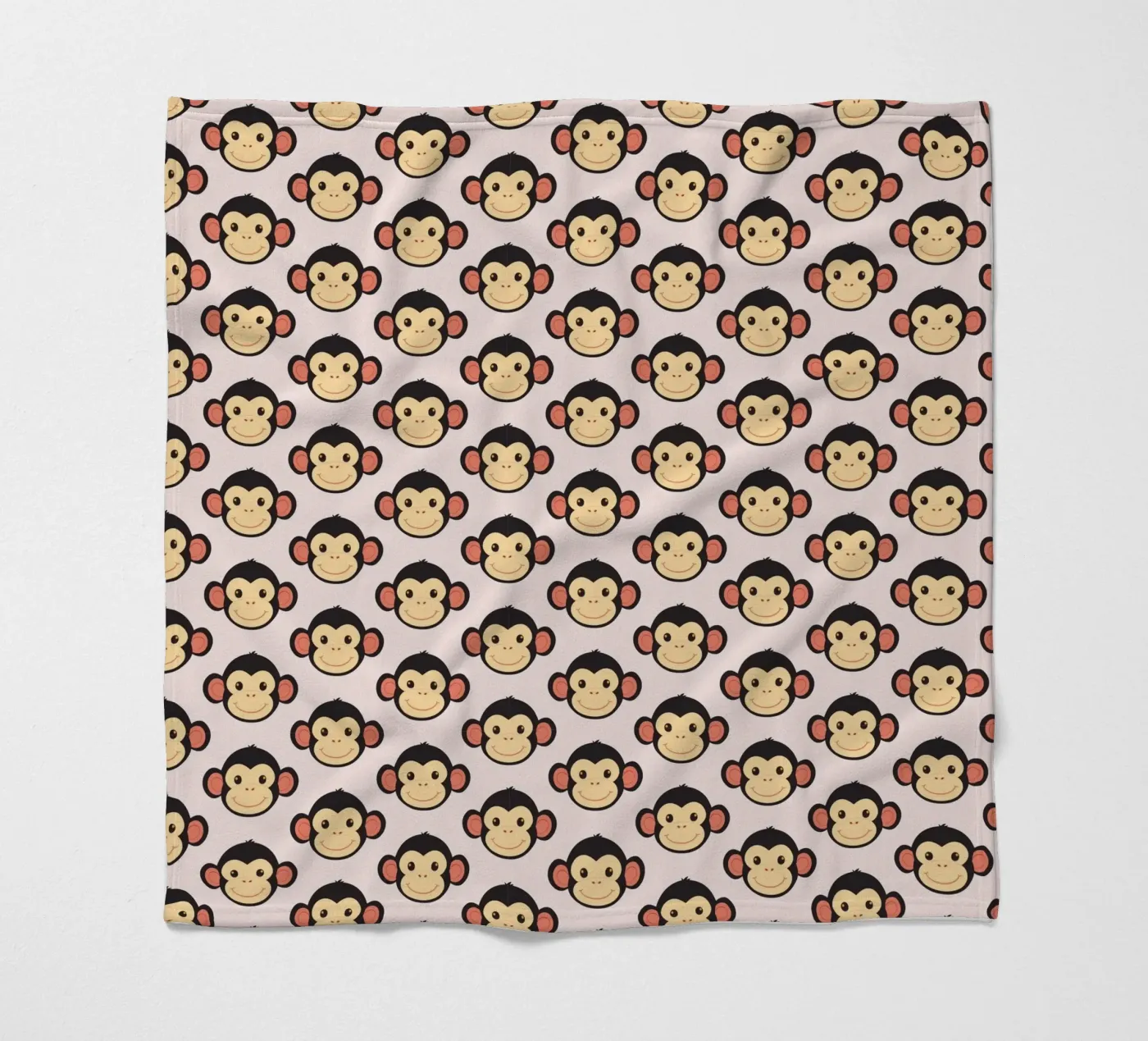 Funny monkey fleecedeken van LaylaOzFun