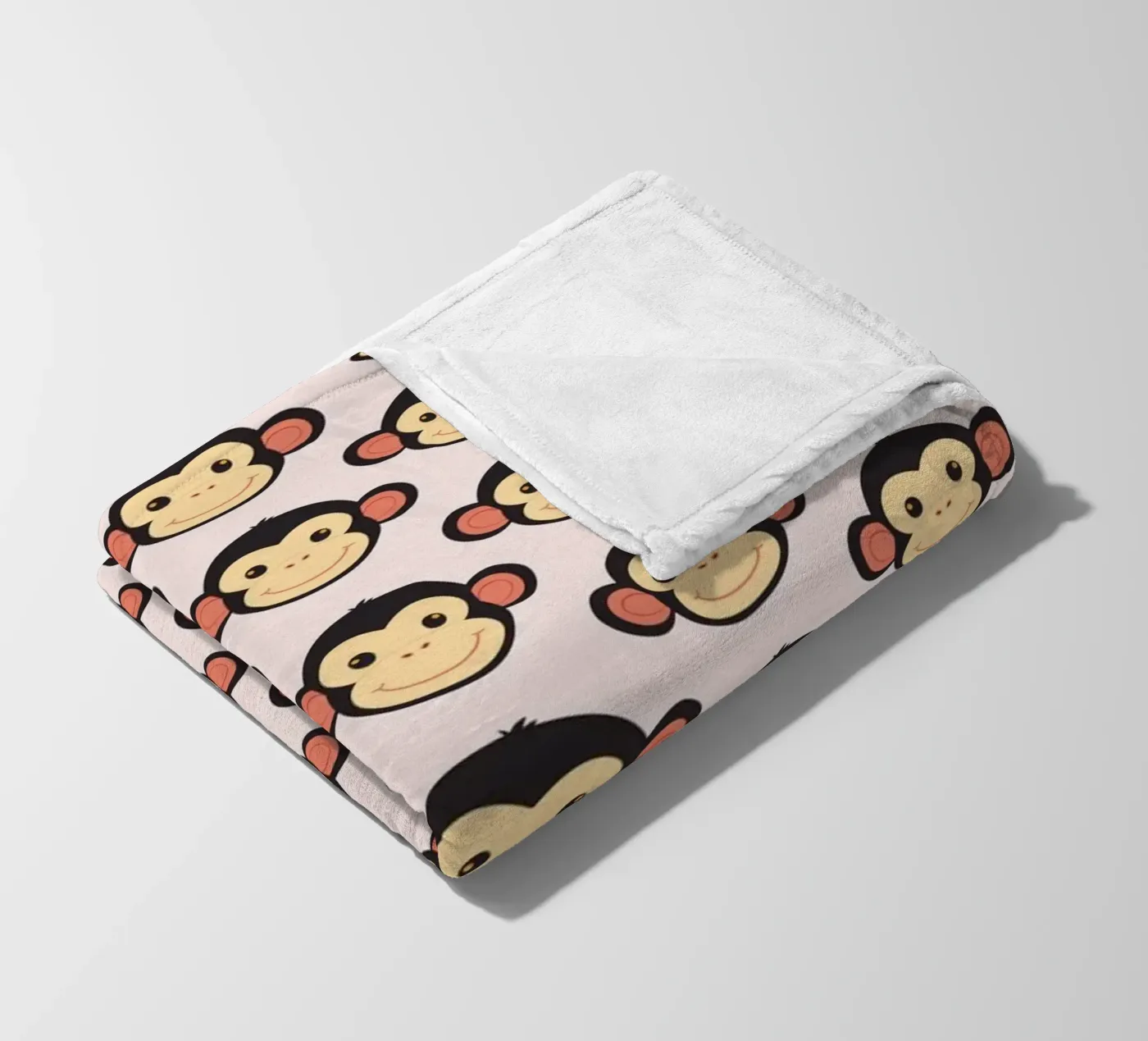 Funny monkey fleecedeken van LaylaOzFun