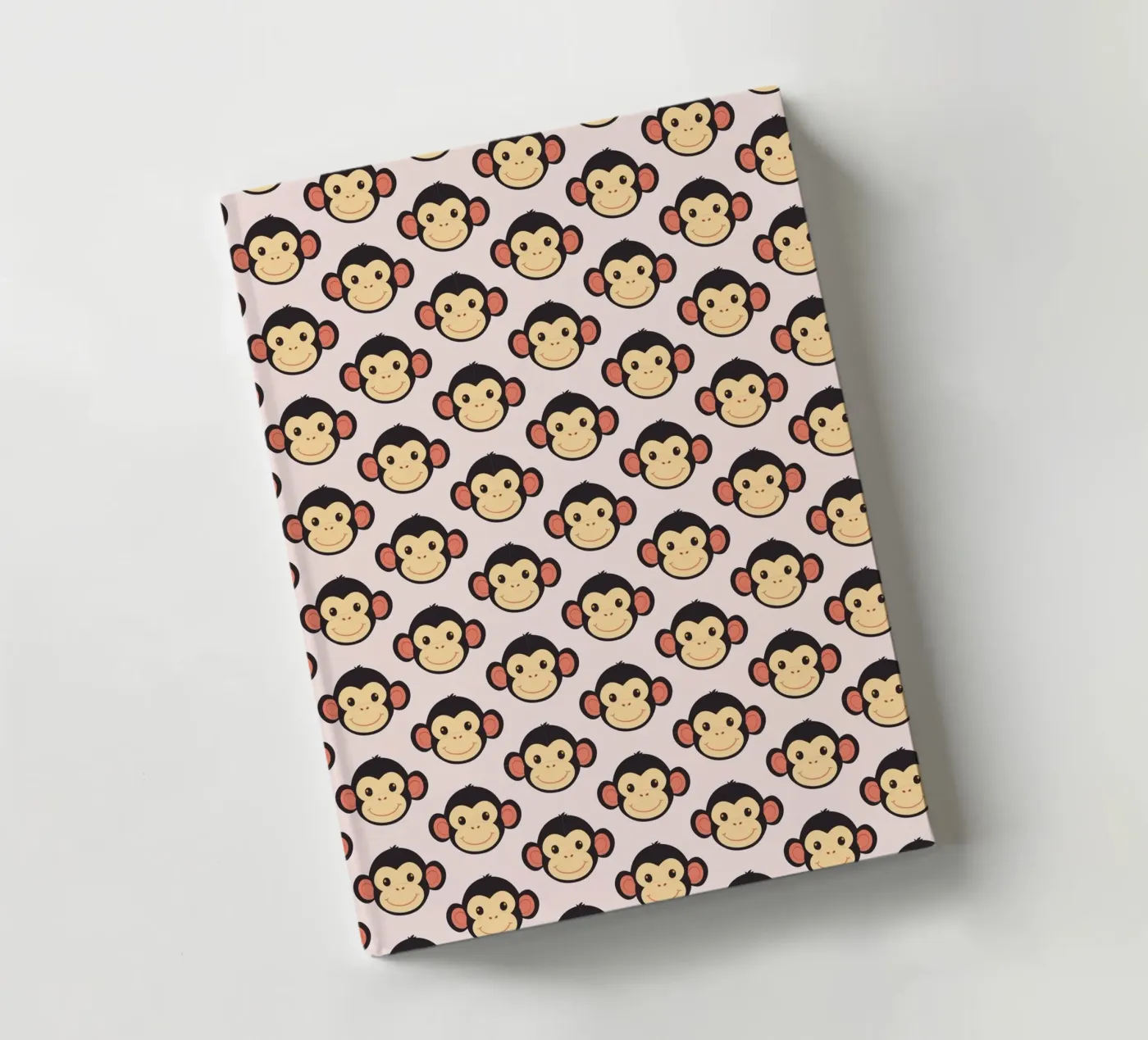 Funny monkey notebook by LaylaOzFun