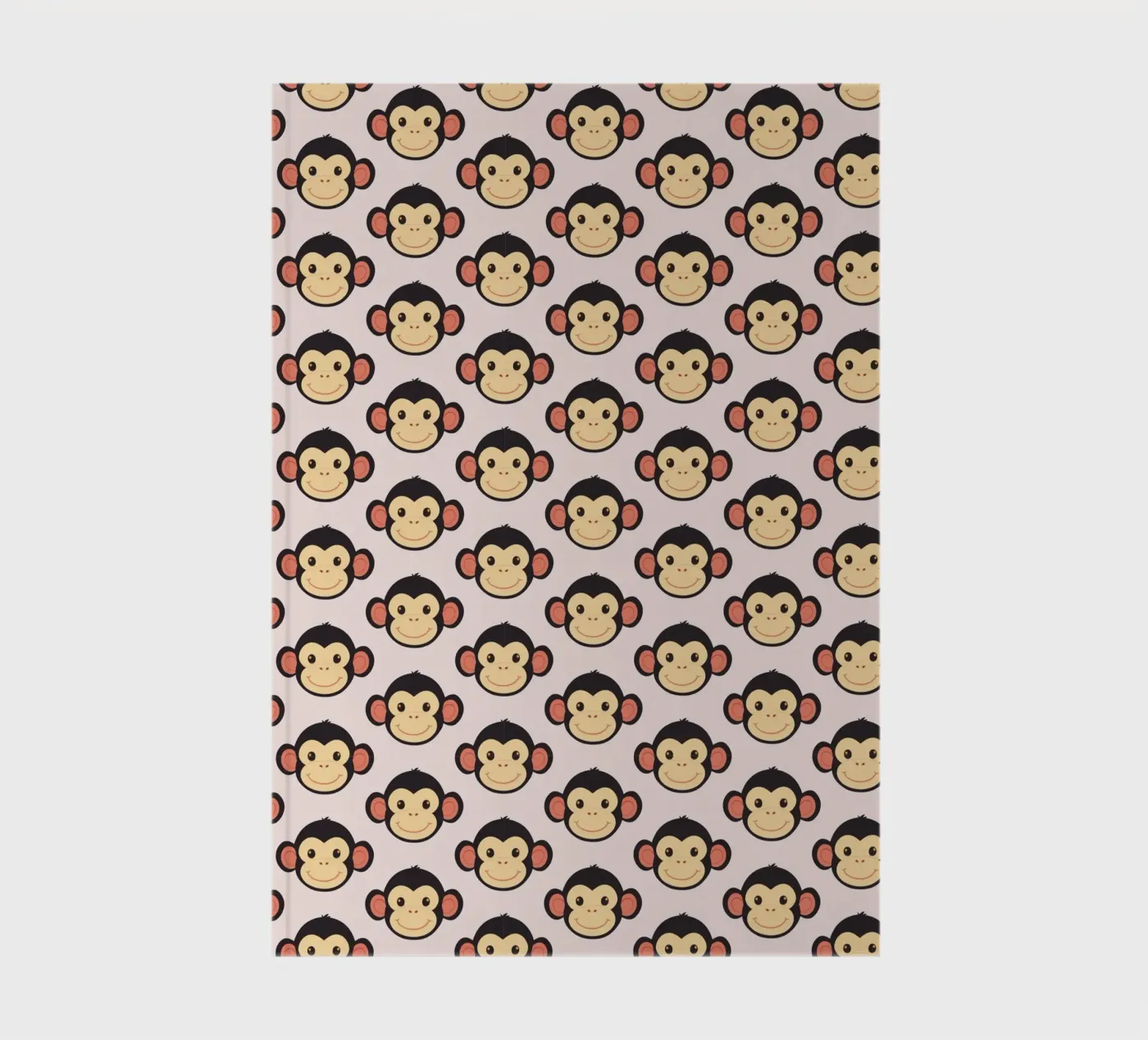 Funny monkey notebook by LaylaOzFun