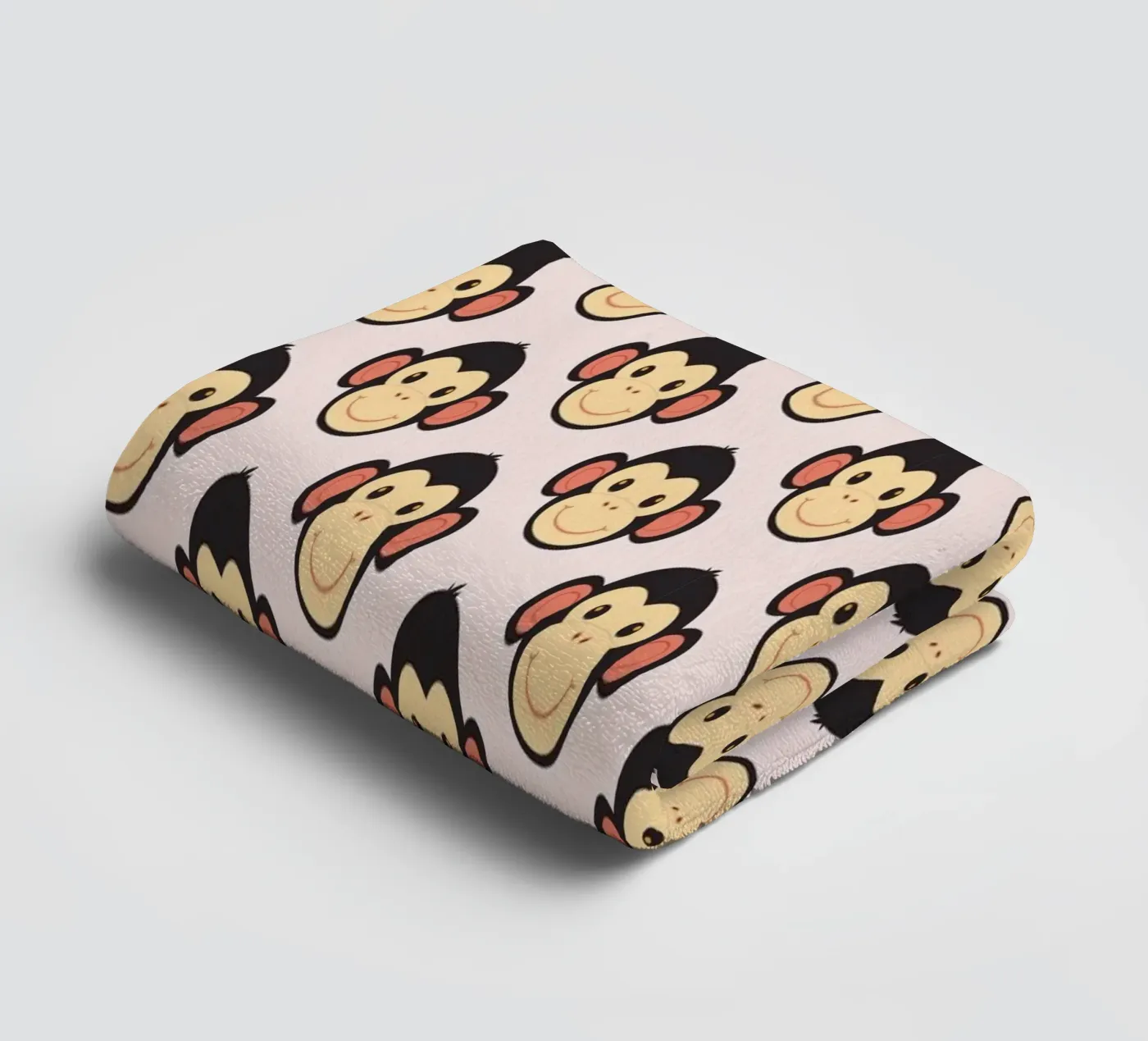 Funny monkey towel by LaylaOzFun