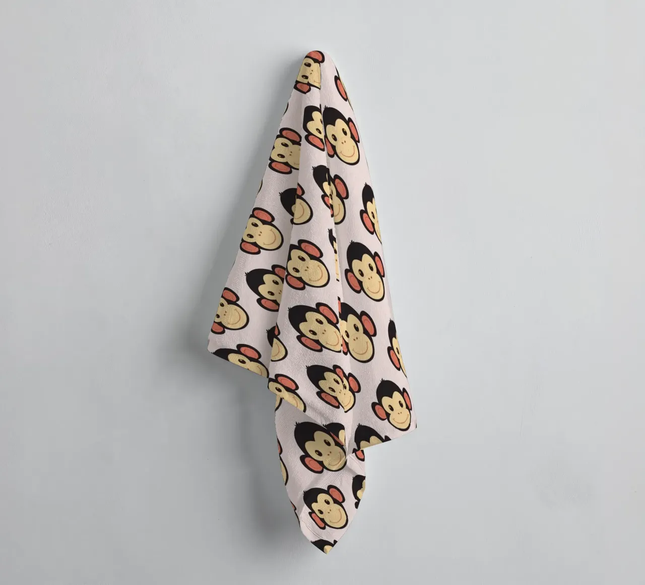 Funny monkey towel by LaylaOzFun