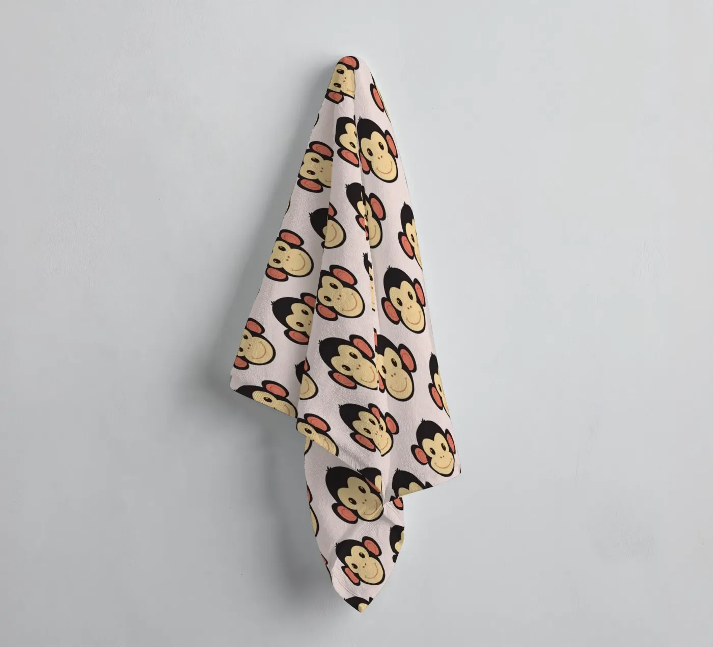 Funny monkey towel by LaylaOzFun