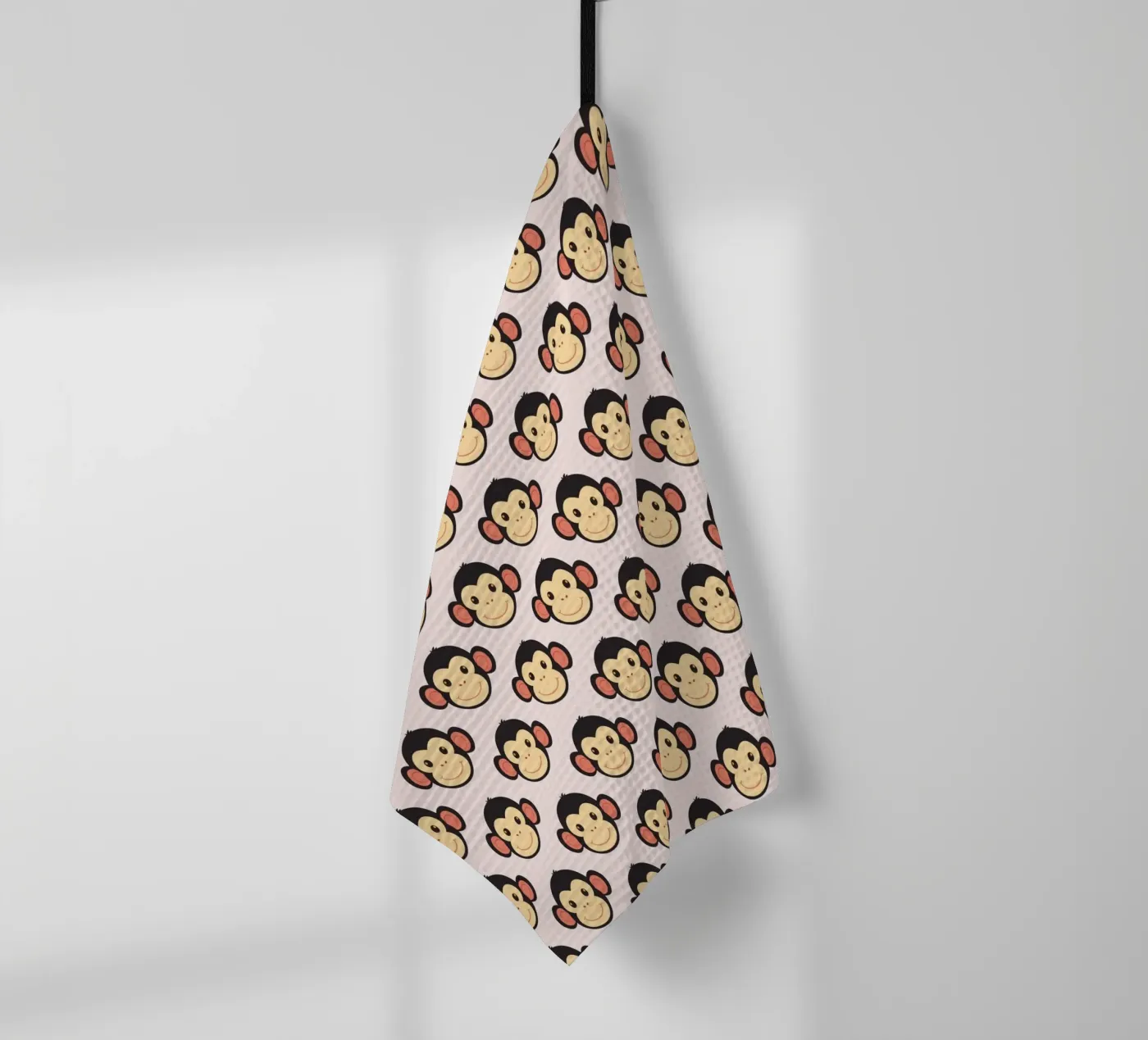 Funny monkey tea towel by LaylaOzFun