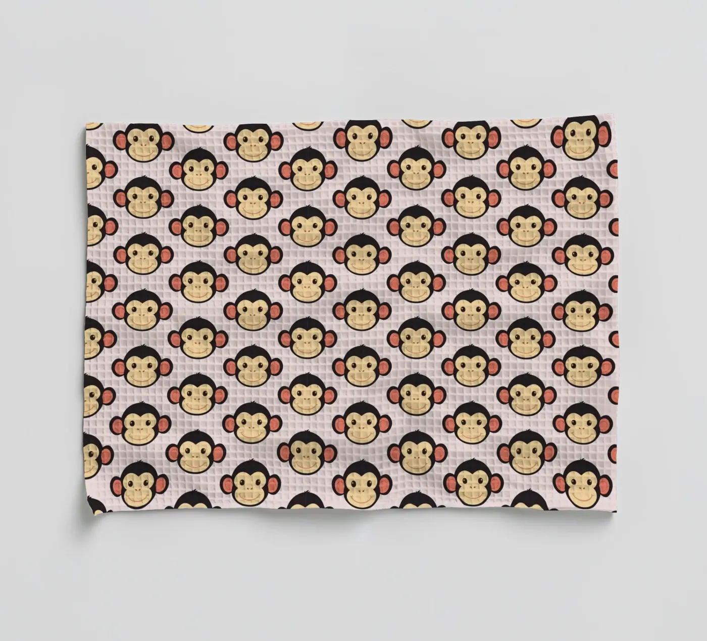 Funny monkey tea towel by LaylaOzFun