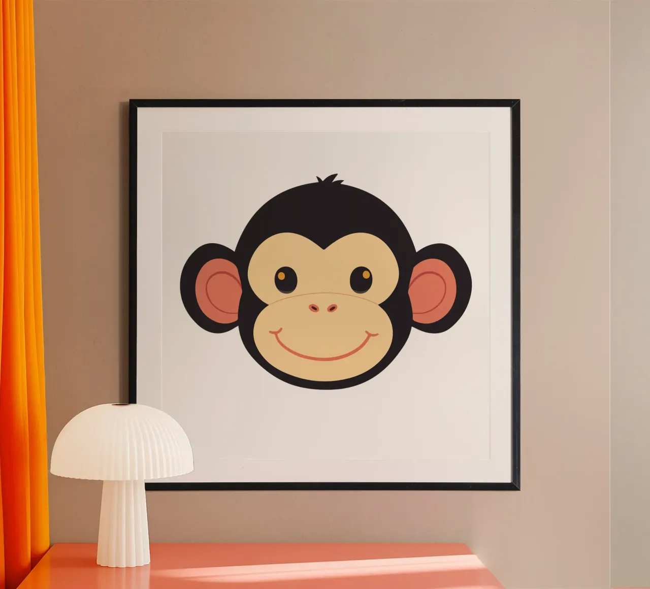 Funny monkey poster by LaylaOzFun