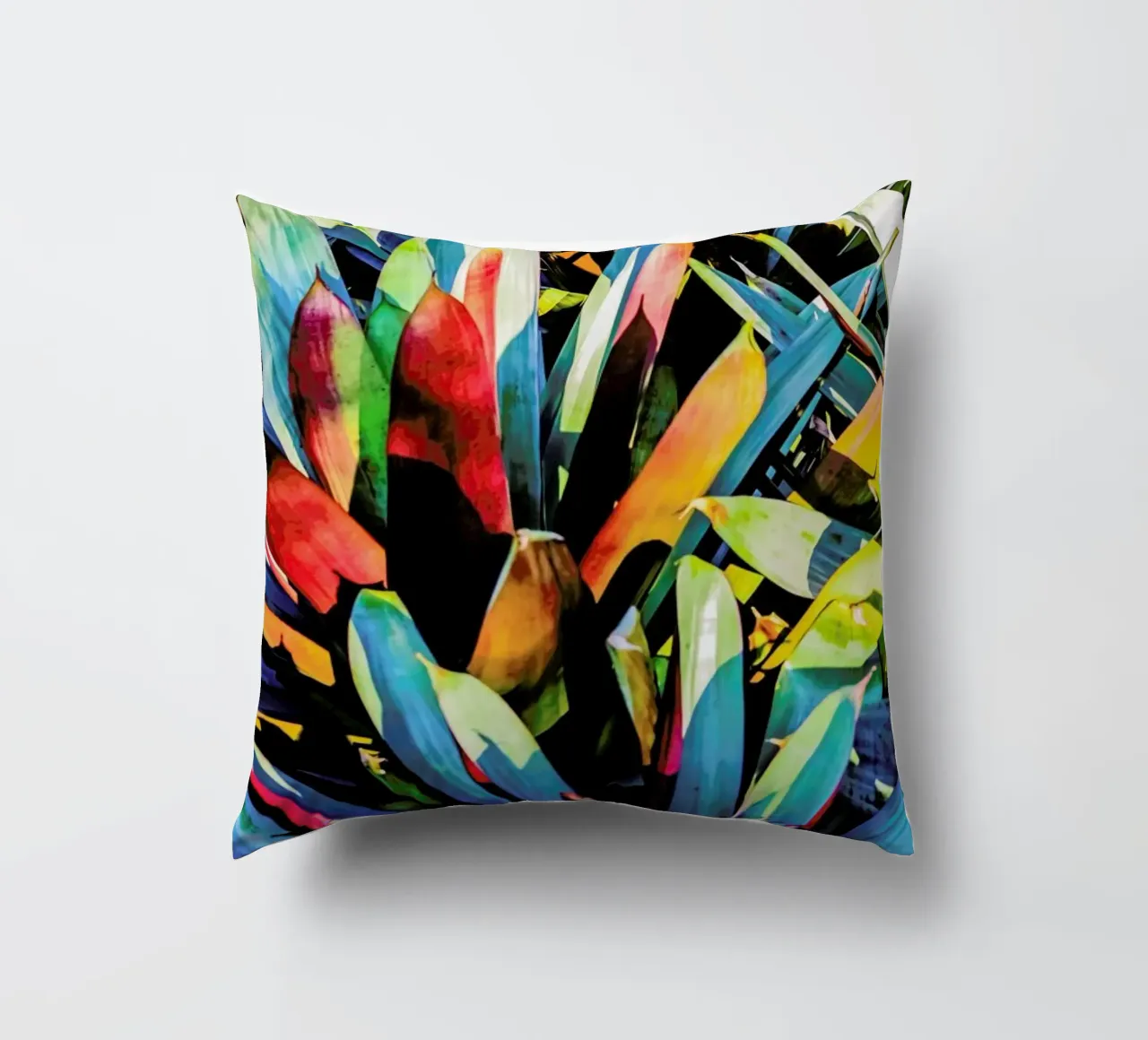 Colorful Palm Trees cuscino da Babett Schultze