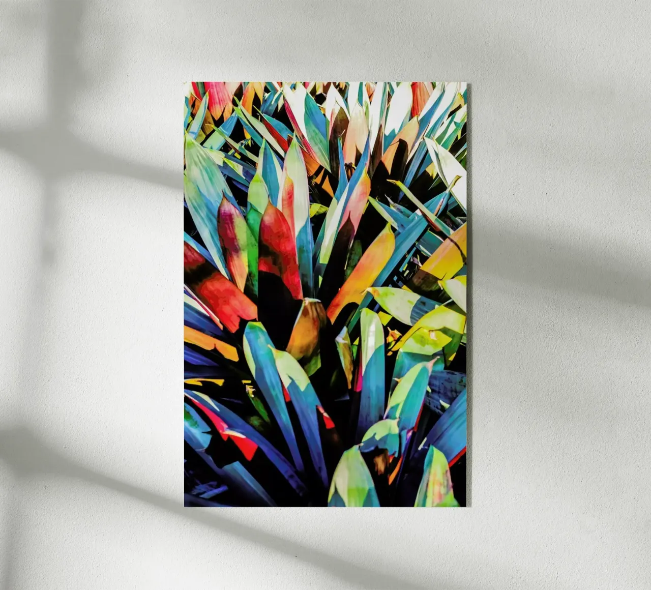 Colorful Palm Trees plexiglass da Babett Schultze