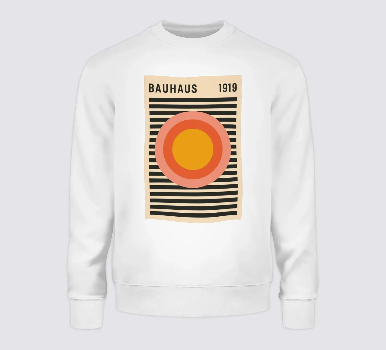 Constructive Color – Bauhaus Formspiel sweatshirt van SMPLE