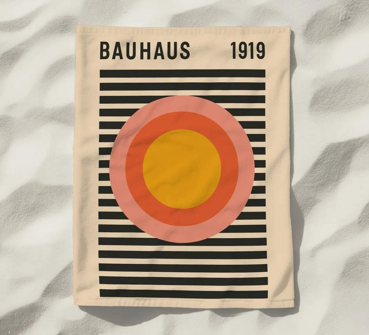 Constructive Color – Bauhaus Formspiel telo mare da SMPLE