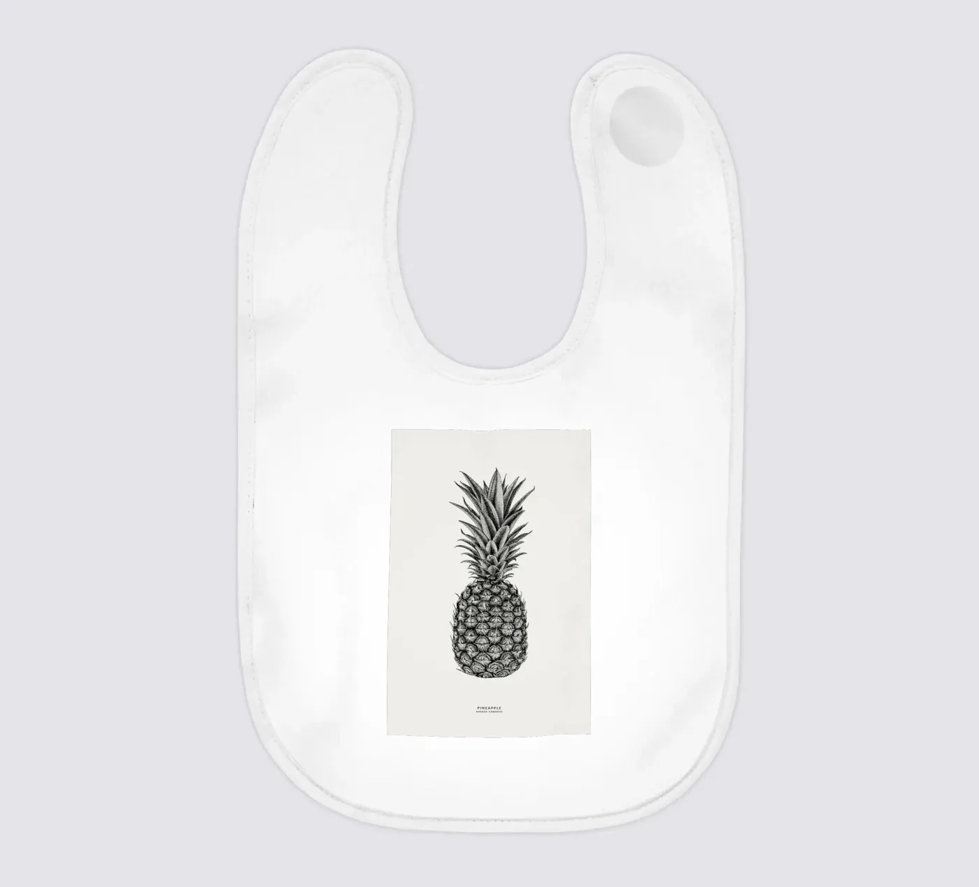 Pineapple baby slabbetje van Flora & Fauna
