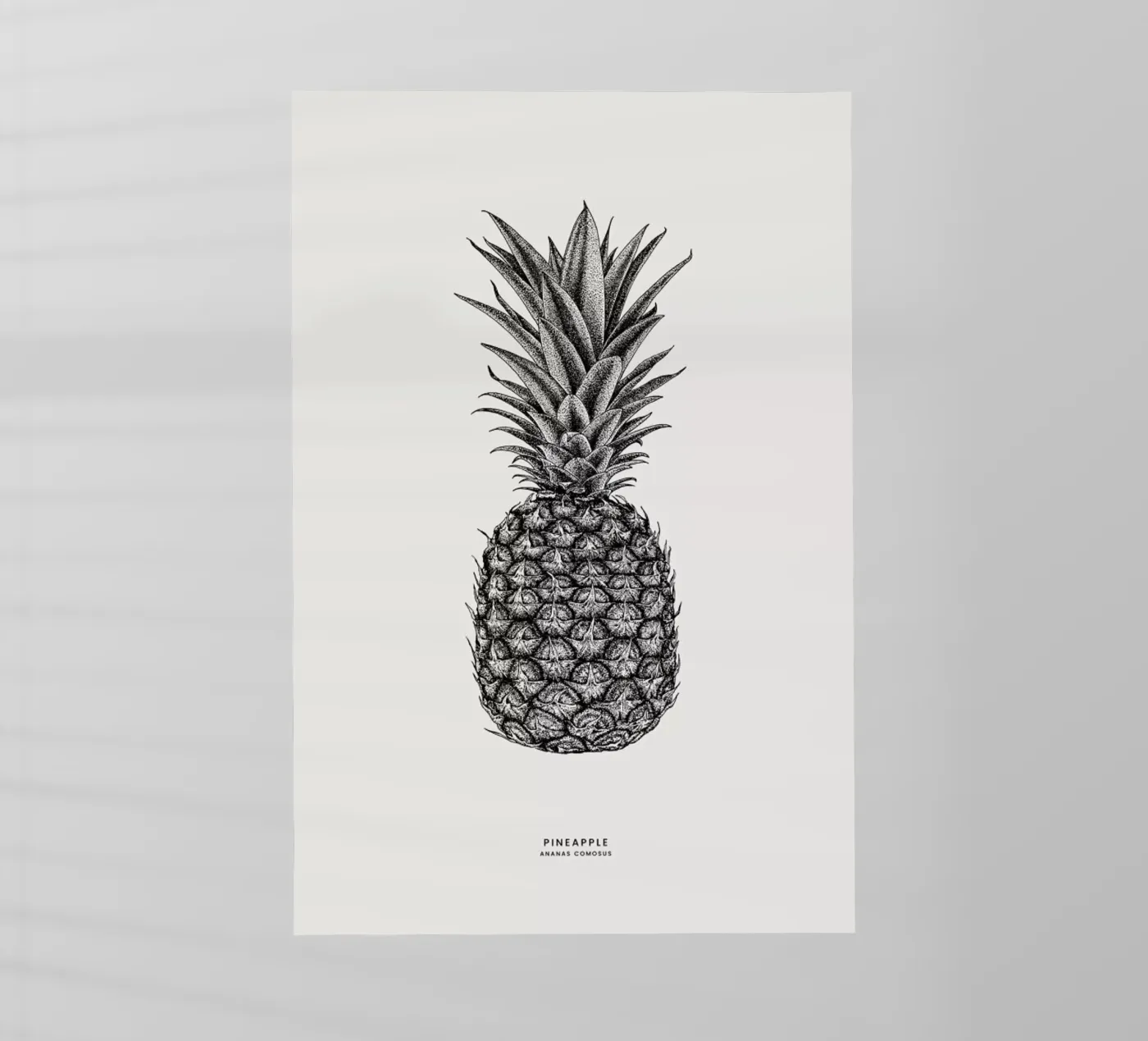 Pineapple backlit folie van Flora & Fauna