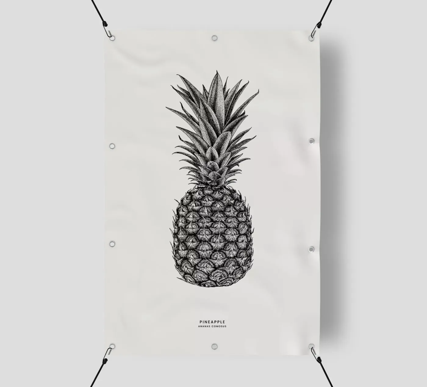 Pineapple telo in pvc da Flora & Fauna